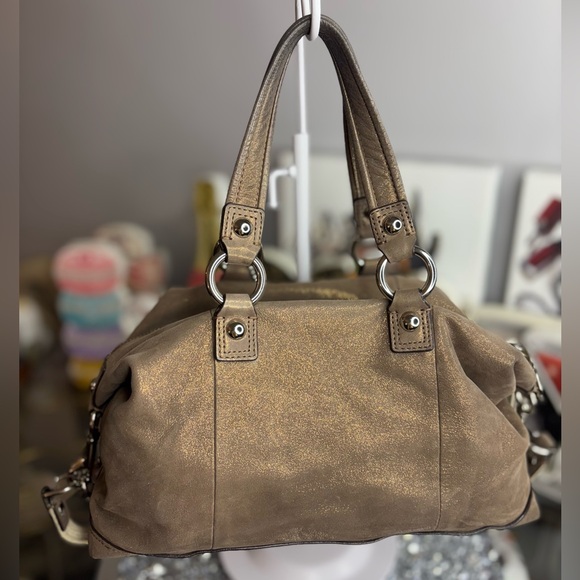 Coach 2010 Poppy “Lucky Penny” satchel GUC - Picture 5 of 15